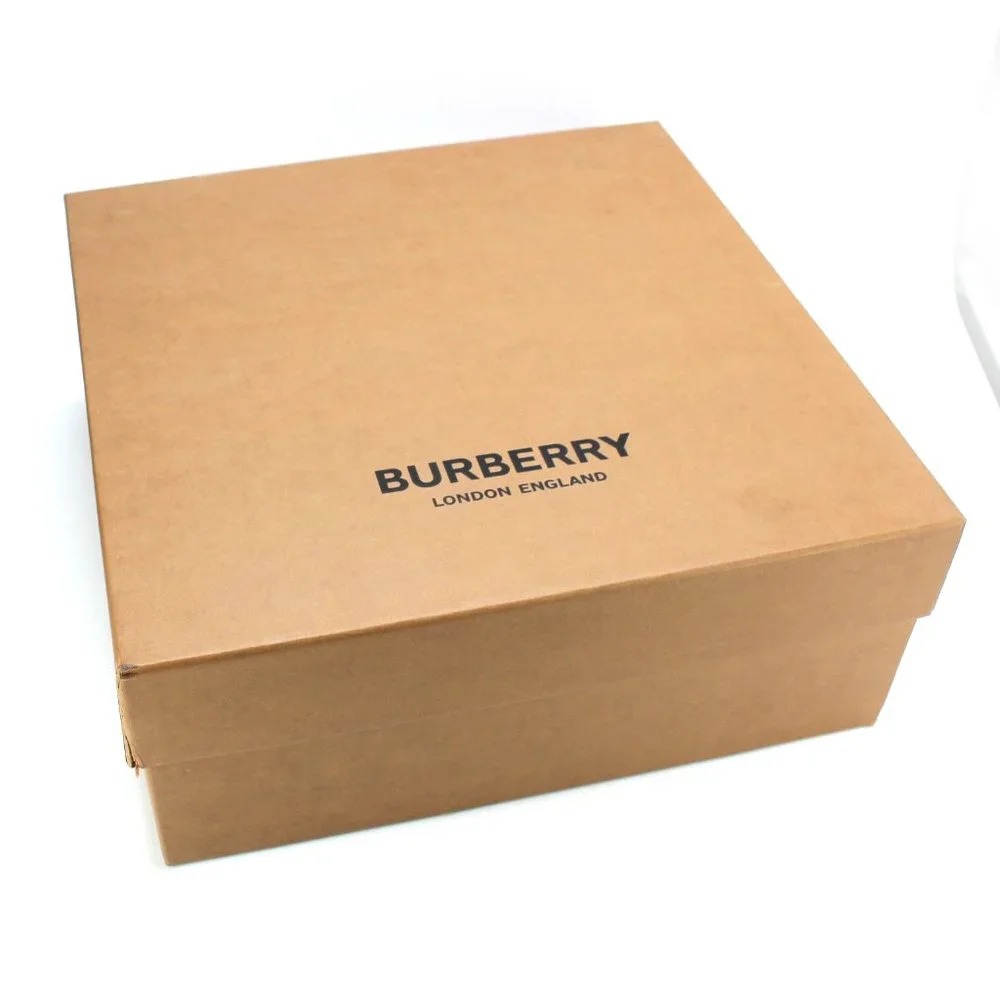 Burberry Arthur Chain Detail Sneakers Low Top Chunky Black Silver 41 Shoes New - Picture 8 of 8